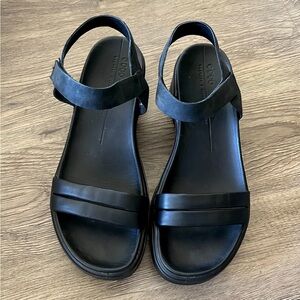 ECCO Women's Wedge LX Flowt Sandal EU-39, US-8-8.5, black